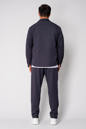 Set Camasa cu buzunare si pantalon lung Grey Anthracite III [3]