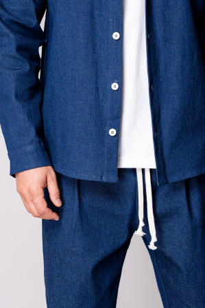 Set Maxwell Shirt and long pants Premium edition Blue [5]
