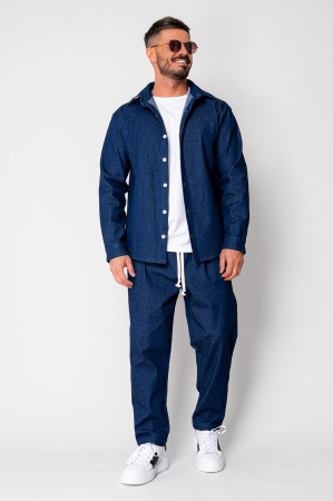 Set Maxwell Shirt and long pants Premium edition Blue [2]