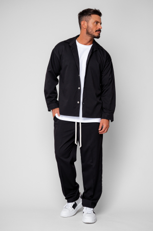 NEW - Black Shirt and Long Pants Set