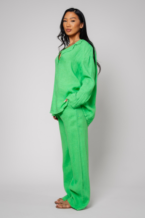 Set Camasa si Pantalon lung din IN Green [1]