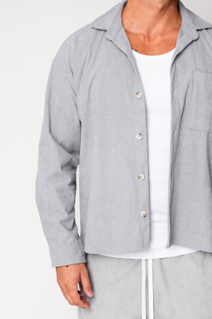 Set shirt and long pants Grey [3]