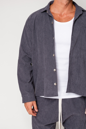 Set shirt and long pants Grey Anthracite [4]