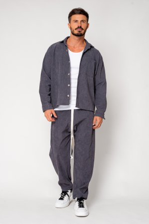 Set shirt and long pants Grey Anthracite [1]