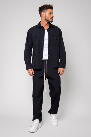 Set Shirt and long pants Black [0]