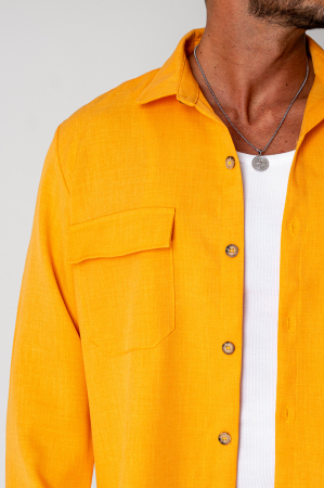 Set Shirt and long pants Orange [4]