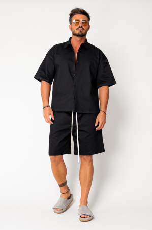 Set shirt and short pants Black New [1]