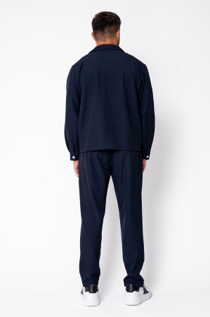 Set Zippered Jacket and Long Trousers Premium Navy [3]