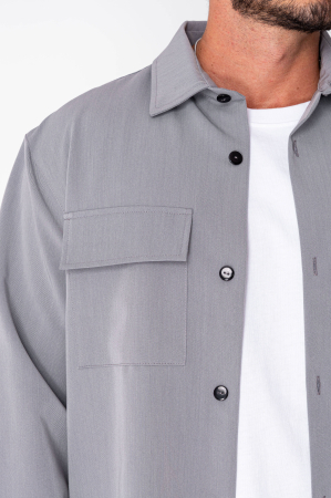 Set Denver Shirt and long pants with drawstring Premium Grey [4]