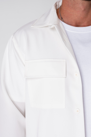 Set Denver Shirt and long pants with drawstring Premium Off White [4]