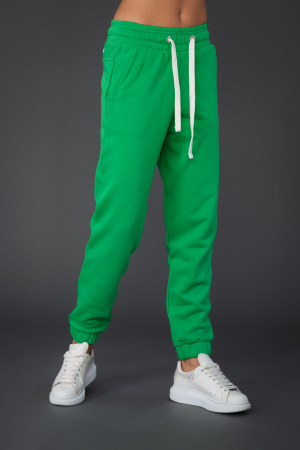 Set Easy hanorac si pantalon Oversized Bright Green [9]