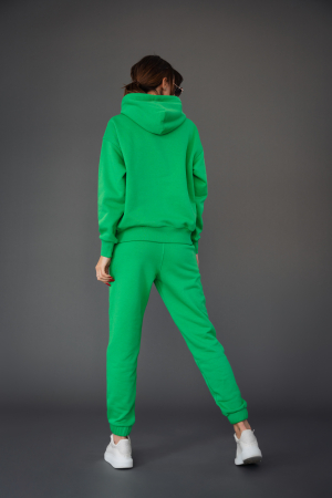 Set Easy hanorac si pantalon Oversized Bright Green [3]