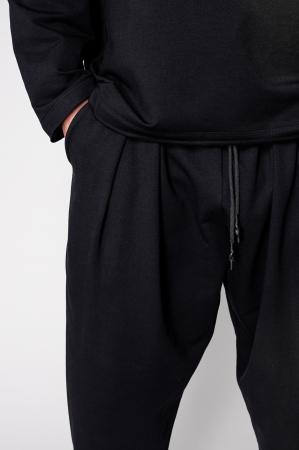 Set Flex Oversized Blouse and Baggy Pants Black [5]