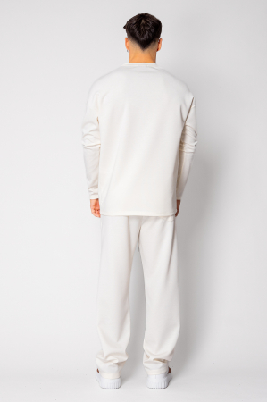 Set Flex Bluza si pantalon lung Off White [3]