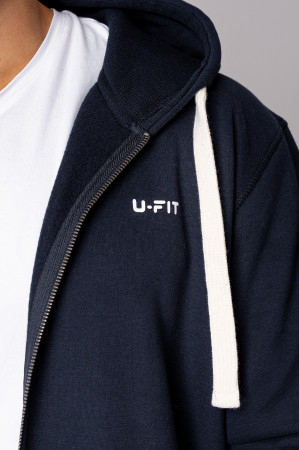 Set hanorac cu fermoar si pantalon Navy [4]