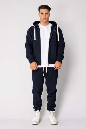 Set hanorac cu fermoar si pantalon Navy [1]