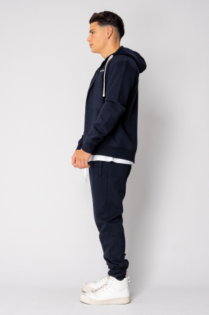 Set hanorac cu fermoar si pantalon Navy [2]