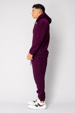 Set hanorac si pantalon Burgundy [2]