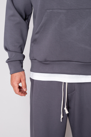 Set hanorac si pantalon Grey Anthracite [3]