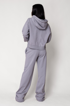 Grey Sweatshirt and long pants set made of 100% cotton [2]