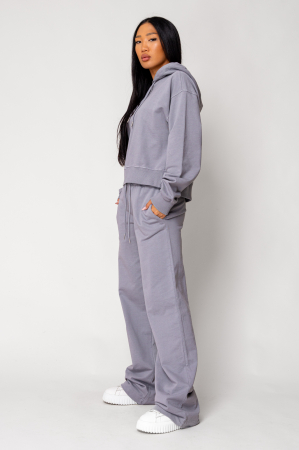 Grey Sweatshirt and long pants set made of 100% cotton [1]