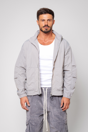 Windbreaker jacket Gray [0]
