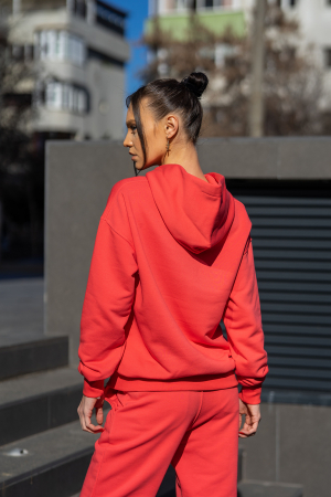 Hanorac Easy-Fit Oversized Coral [3]