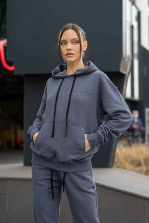 Hanorac Easy-Fit Oversized  Anthracite Grey [0]