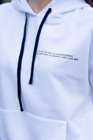 Hanorac Easy-Fit Oversized Off White [5]