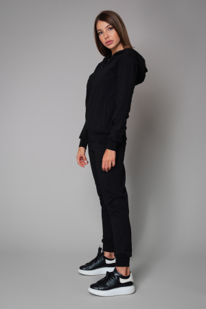 Set HyperA Hoodie with zip and Pants Black II [1]