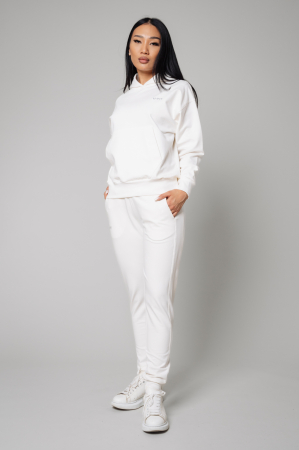 Treninguri - Set Hypera hanorac si pantalon Off White