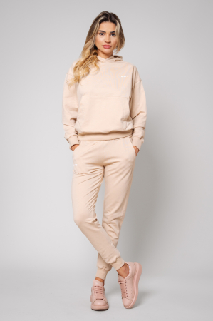 Set Hypera hanorac si pantalon Light Beige [1]