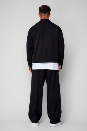 Set Jacket with pockets and long trousers Black [3]