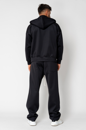 Set Loren Jacket with zipper and long pants Black [3]