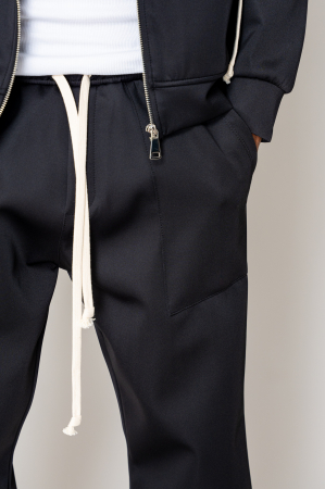 Set Loren Jacket with zipper and long pants Black [4]