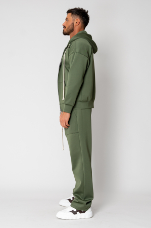 Set Loren Jacket with zipper and long pants Kaki [2]