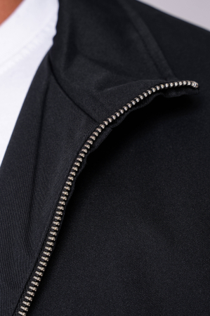 Set heavy-duty nylon zip-up jacket and trousers Black [5]