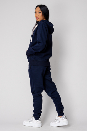 Set Winter hanorac cu fermoar si pantalon Navy [1]