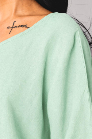 Set Kalie II Bluza si Pantalon lung 100% in Mint [1]