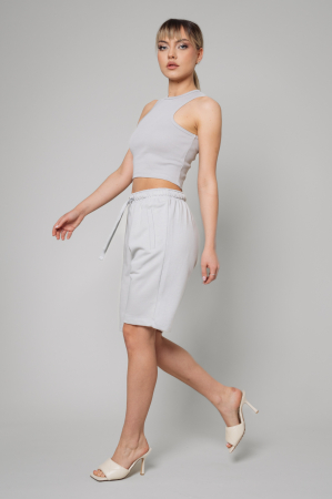 Set Lineea bustier and short pants Grey [2]