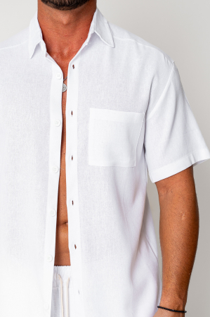 Set Lion shirt and short pants White [4]