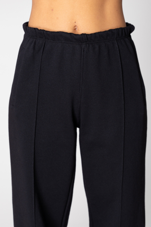 Set Mella hanorac cu fermoar si pantalon Black [3]
