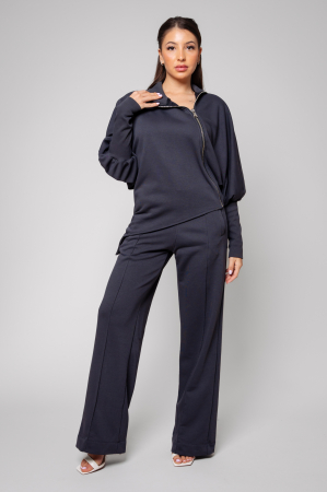 SALE - Set Mirou Jaket with zip and Pants Grey Anthracite