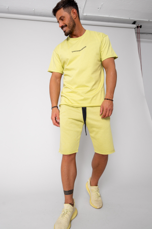 Set Axis T-Shirt and short pants  Lime Green [0]