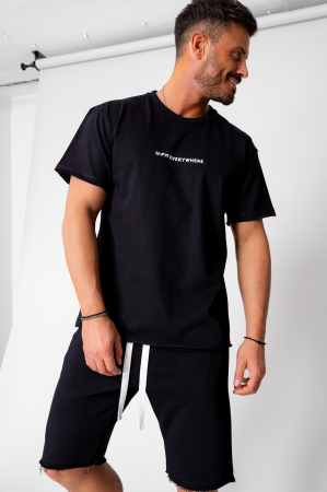 SALE - Set Axis T-Shirt and short pants Black