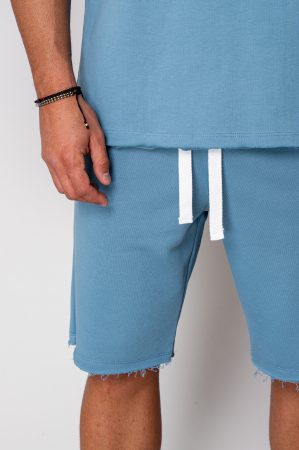 Set Axis tricou si pantalon scurt Storm Blue [4]