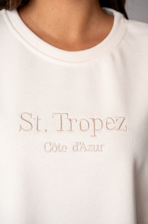 Set Oversized Tricou si Pantalon lung Beige [3]