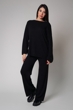 NOUTATI - Set Lorelle mix lana si casmir Black I