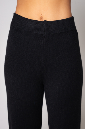 Black Sweater and Long Pants Set [4]