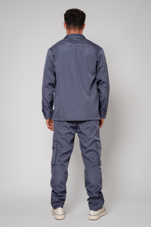 Set Racer jacheta fas si pantalon lung Grey Anthracite [2]